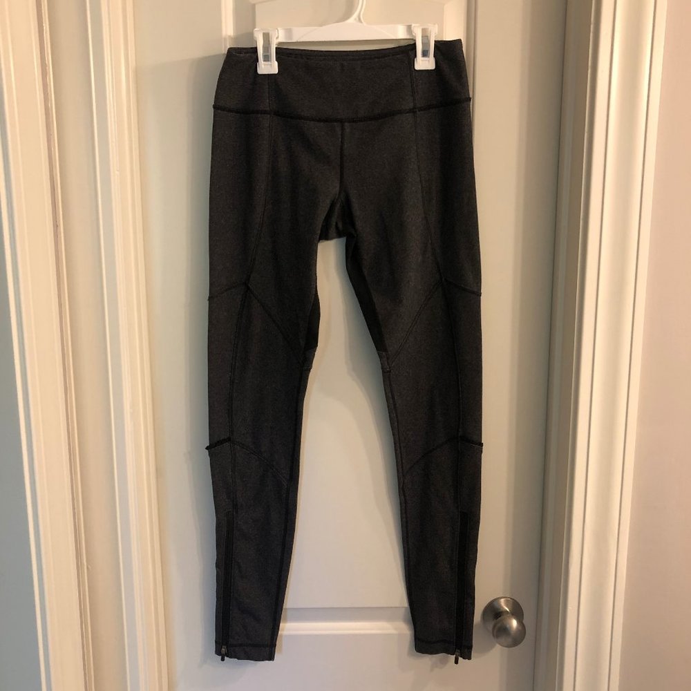 Lululemon Grey and Black Dressage Pant 8